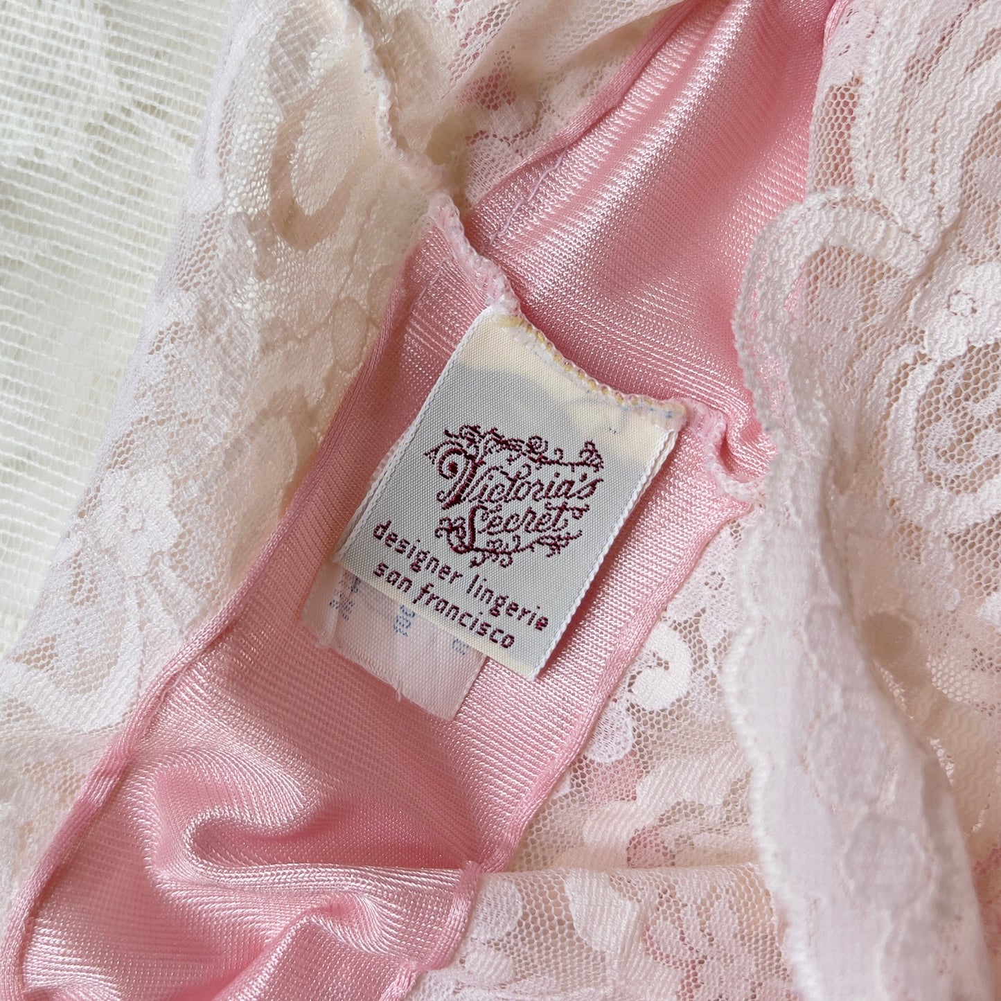 Victoria’s Secret Foreign Lingerie (special edition) Maxi Slip featuring Stunning Floral Lace