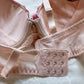 Vintage Rose Bustier Bra featuring Rose Petals