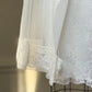 Vintage Sheer Lace Robe – Ivory Chiffon