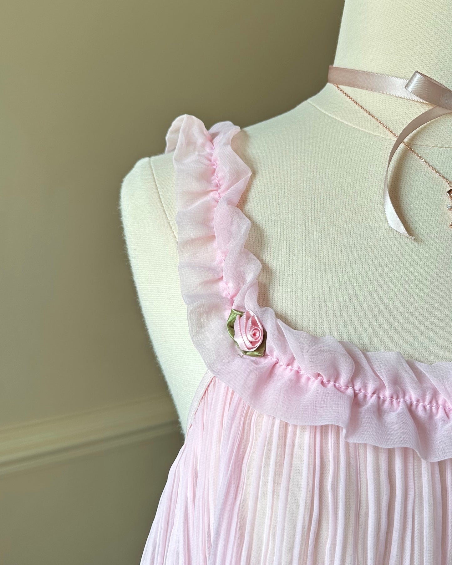 Victoria’s Secret 2006 babydoll pastel pink slip dress