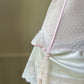 Regal Babydoll Special Corset featuring Soft Laced Bustier with Sheer Polkas Bodice