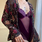 Alluring Victoria Secret’s Purple Bodysuit