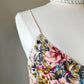 Victoria’s Secret Vintage Floral Slip Dress featuring Vibrant Flower Bouquet Print