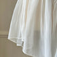 Vintage Pearl White Slip Dress featuring Beautiful Mermaid Tail Skirt