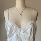 Vintage white satin lace camisole romper lingerie – Victoria’s Secret