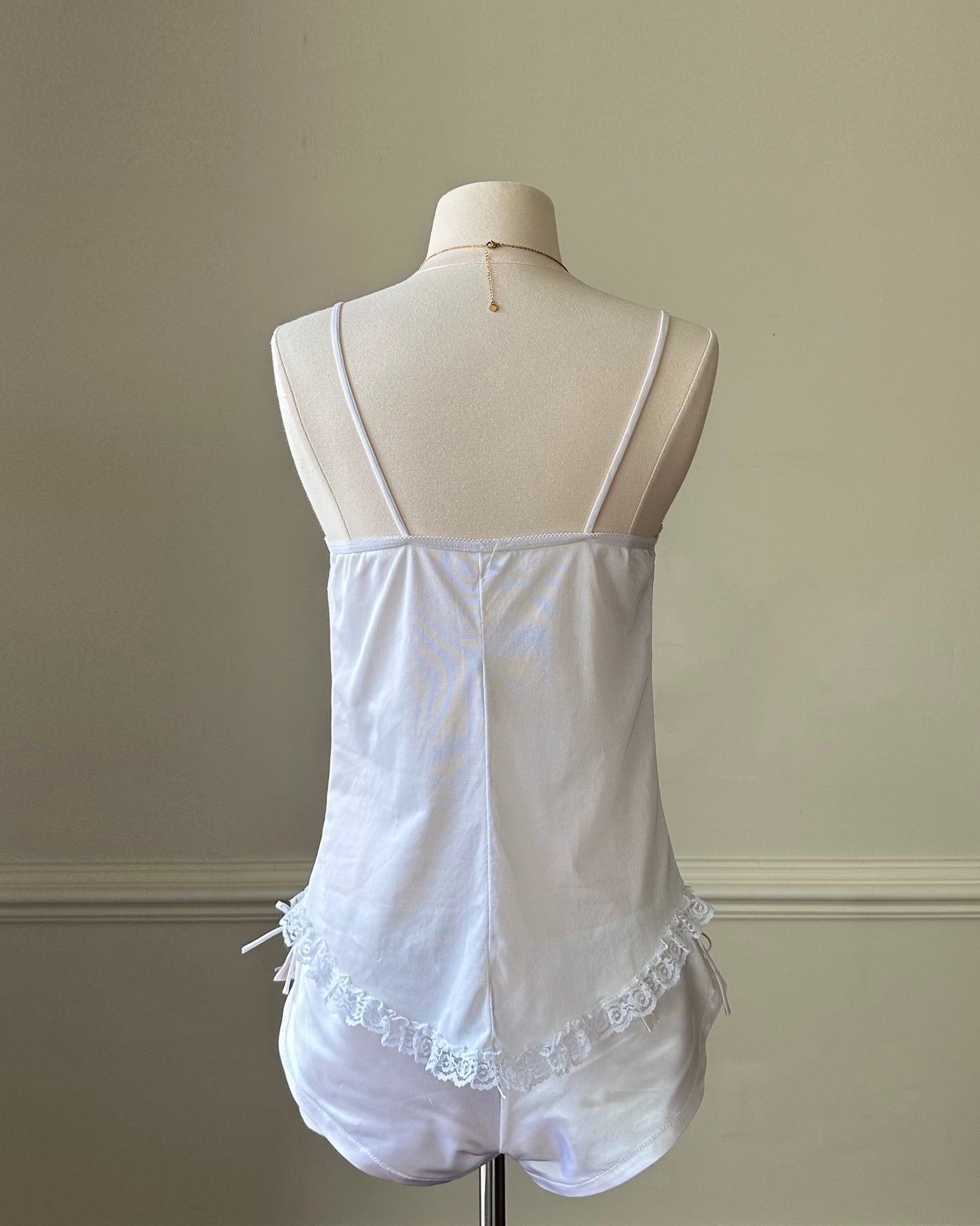 Elegant Sheer Camisole featuring Fully Laced Embroidery