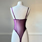 Alluring Victoria Secret’s Purple Bodysuit