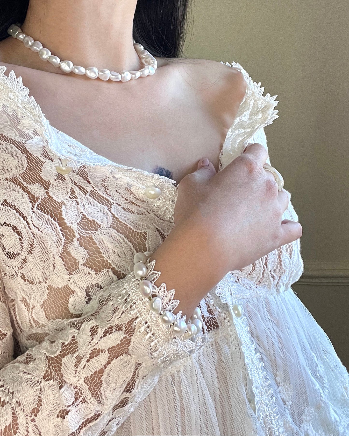 Princess Lace Embroidery Cardigan featuring Sheer Floral Embroidery