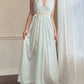 Vintage pastel mint satin nightgown