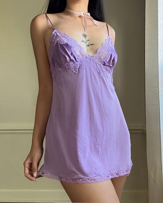 Victoria’s Secret Sultry Night Slip in Orchid Purple