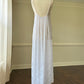 Vintage Christian Dior’s Ethereal Maxi Dress featuring Semi Sheer Pleated Skirt