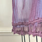 Vintage dusty plum babydoll slip dress