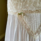 Vintage Christian Dior’s Ethereal Maxi Dress featuring Semi Sheer Pleated Skirt