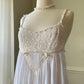 Vintage Christian Dior’s Ethereal Maxi Dress featuring Semi Sheer Pleated Skirt
