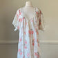 Stunning Vintage Rosette Set include Rose Embossed Slip Dress