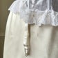 Satin Frederick's of Hollywood Strapless Corset in Light Iris Purple