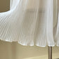 Victorian Inspired Sheer White Robes featuring Double Layered Ruffles Collar