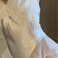 Victoria's Secret Satin Pearl Bodysuit features Embroidered Underbust