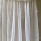 Victorian Inspired Sheer White Robes featuring Double Layered Ruffles Collar