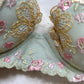 Enchanted Mint Green Bustier Bra