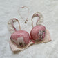 Vintage Rose Bustier Bra featuring Rose Petals