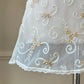 Vintage 90's Bustier Slip Dress featuring Golf Flowers Embroidery