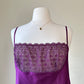 Vibrant Purple Victoria’s Secret Satin Slip Dress