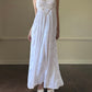 Vintage Christian Dior’s Ethereal Maxi Dress featuring Semi Sheer Pleated Skirt
