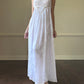 Vintage Christian Dior’s Ethereal Maxi Dress featuring Semi Sheer Pleated Skirt
