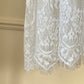 Sheer Victorian Inspired Long Sleeves Slip Dress featuring Intricate Floral Pattern