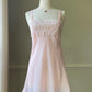 Babydoll Slip Dress featuring Daisy Embroidery Bustier