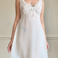 Vintage Cinema Etoile Lace Babydoll Slip Dress