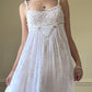 Vintage Christian Dior’s Ethereal Maxi Dress featuring Semi Sheer Pleated Skirt