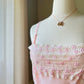 Babydoll Slip Dress featuring Daisy Embroidery Bustier
