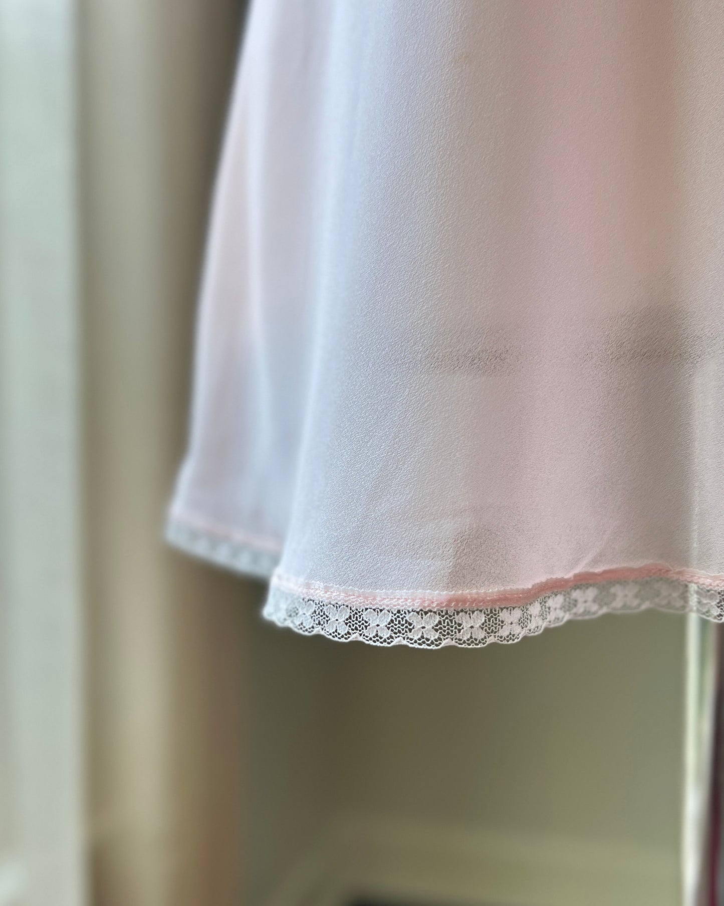 Babydoll Slip Dress featuring Daisy Embroidery Bustier