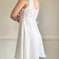 Vintage Cinema Etoile Lace Babydoll Slip Dress