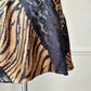 Victoria Secret’s Wild Animal Prints Slip Dress featuring Diagonal Sheer Lace Cutout
