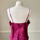 Victoria’s Secret Brocade Embossed Camisole in Maroon Purple