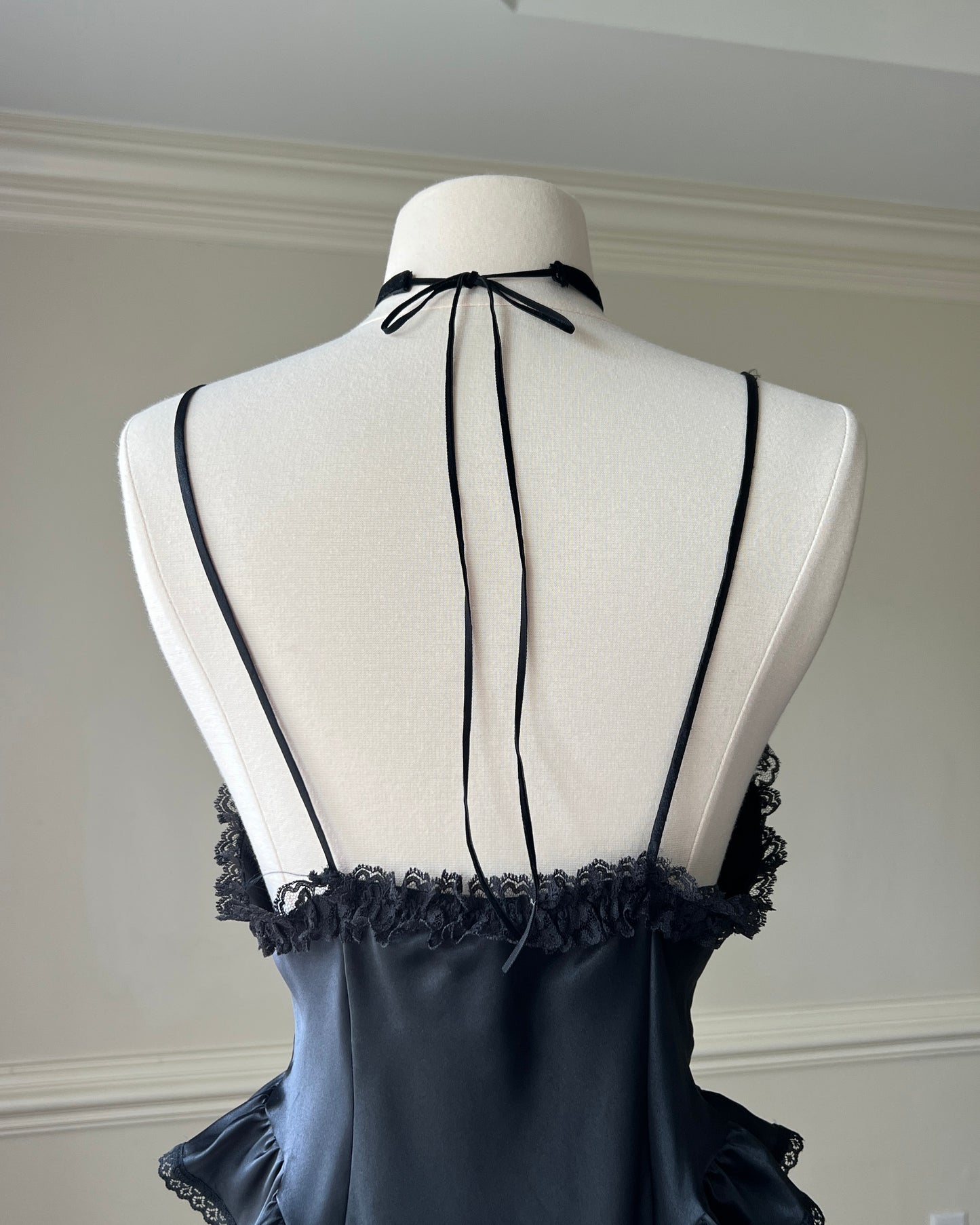 Sexy Delicate's Bodysuit featuring Laced Bodice Cutout with Floral Embroidery