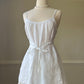 Hard Linen Top featuring Double Waist Linings