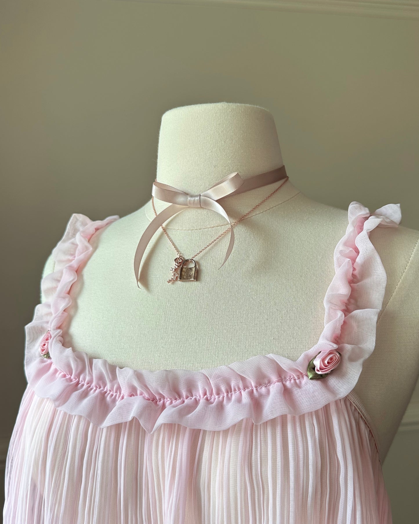 Victoria’s Secret 2006 babydoll pastel pink slip dress