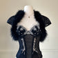 Sophisticated sheer Lace Cropped Cardigan