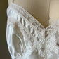 Vintage white satin lace camisole romper lingerie – Victoria’s Secret