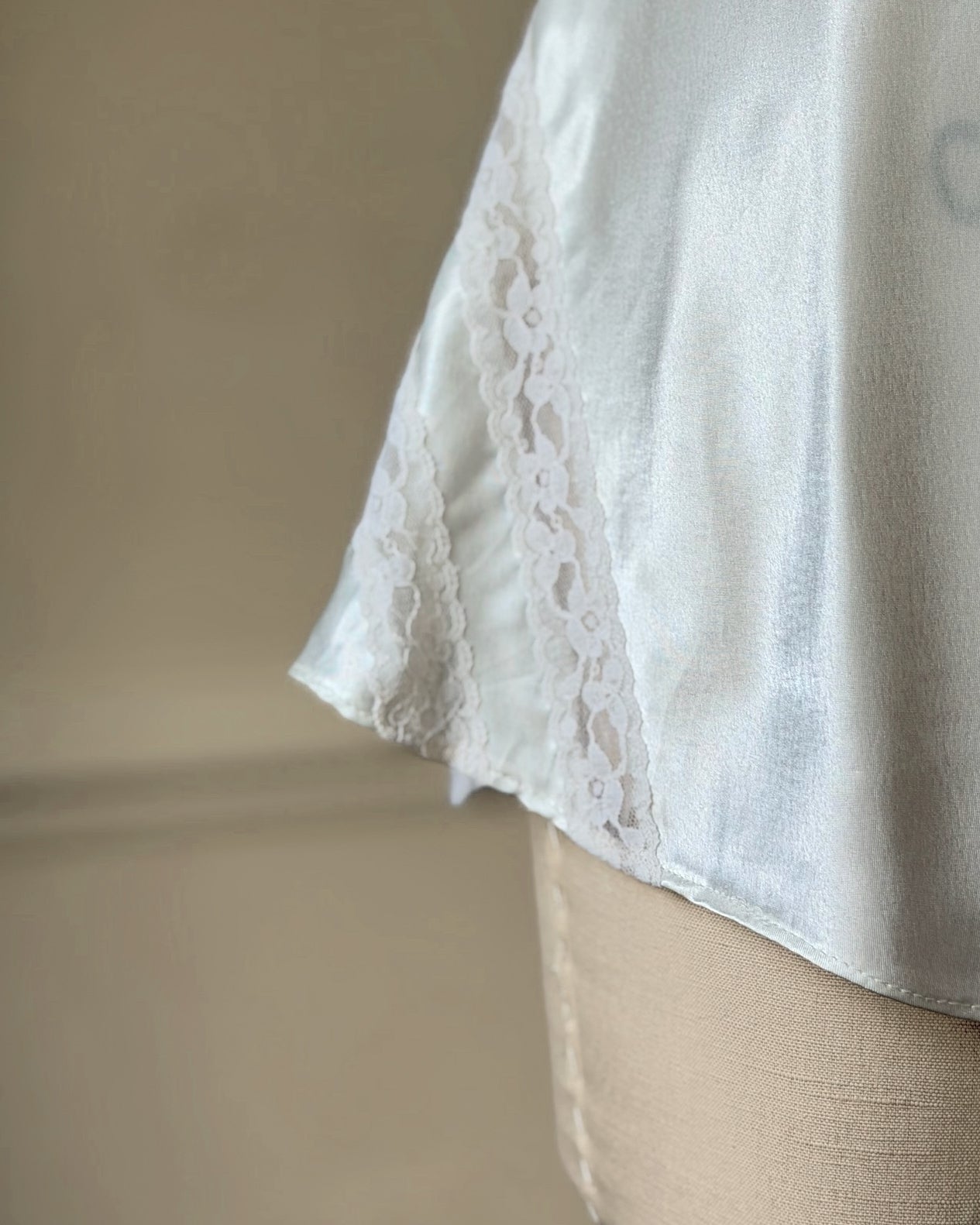 Vintage white satin lace camisole romper lingerie – Victoria’s Secret