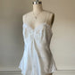 Vintage white satin lace camisole romper lingerie – Victoria’s Secret
