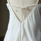 Victoria's Secret Ivory Silk Slip Dress — Lace Trim