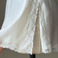 Victoria's Secret Ivory Silk Slip Dress — Lace Trim