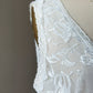 Delicates Ivory Lace Babydoll Dress — Deep V-Neck
