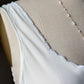 Intimo Amore White Satin Slip Dress — Embroidered Butterfly Motif