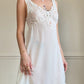 Vintage Cinema Etoile Lace Babydoll Slip Dress